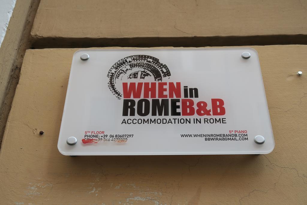 When In Rome Accommodation Exterior foto